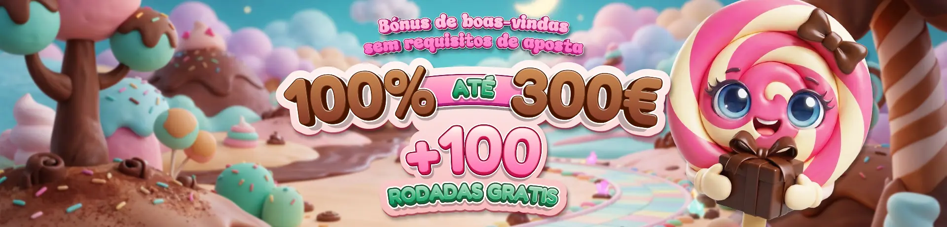 Banner da oferta de boas-vindas